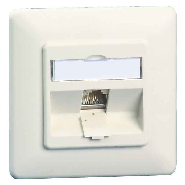 METZ CONNECT Anschlussdose C6Amodul UP 1Port 270 UP,rws TN C6Amod-1UP-270rw